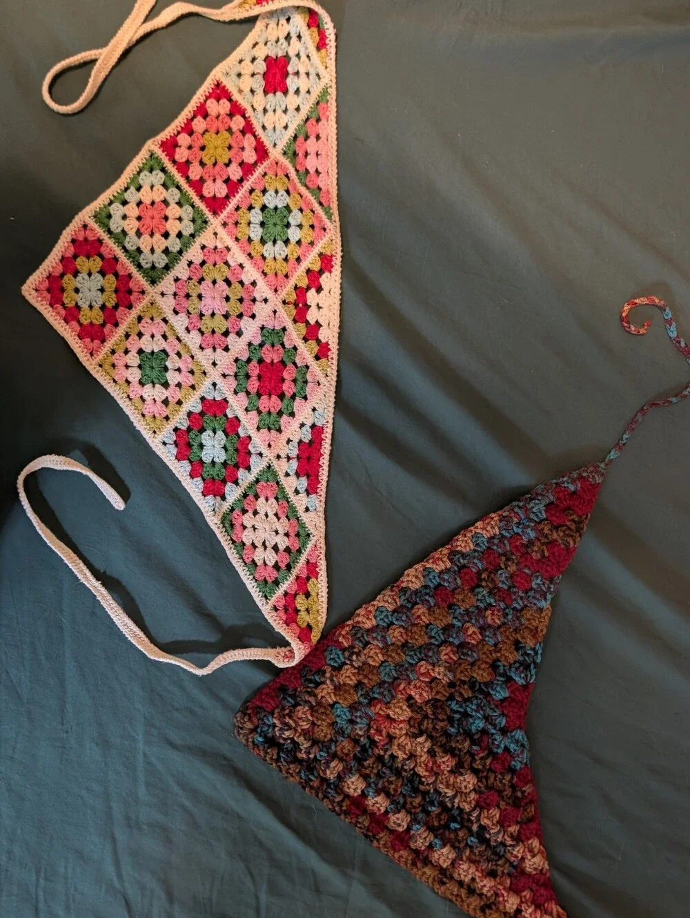 Handmade Crochet Bandanas